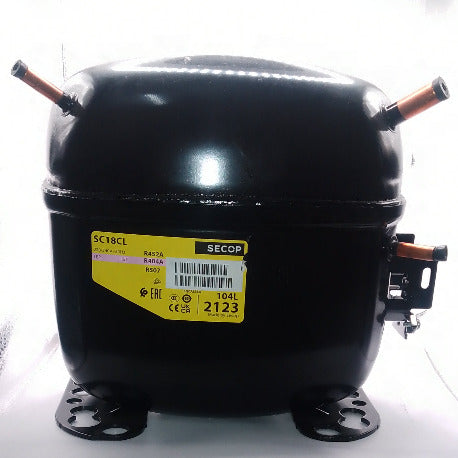 Compresor frigorific SECOP SC18CL, R452A, R404A, R507